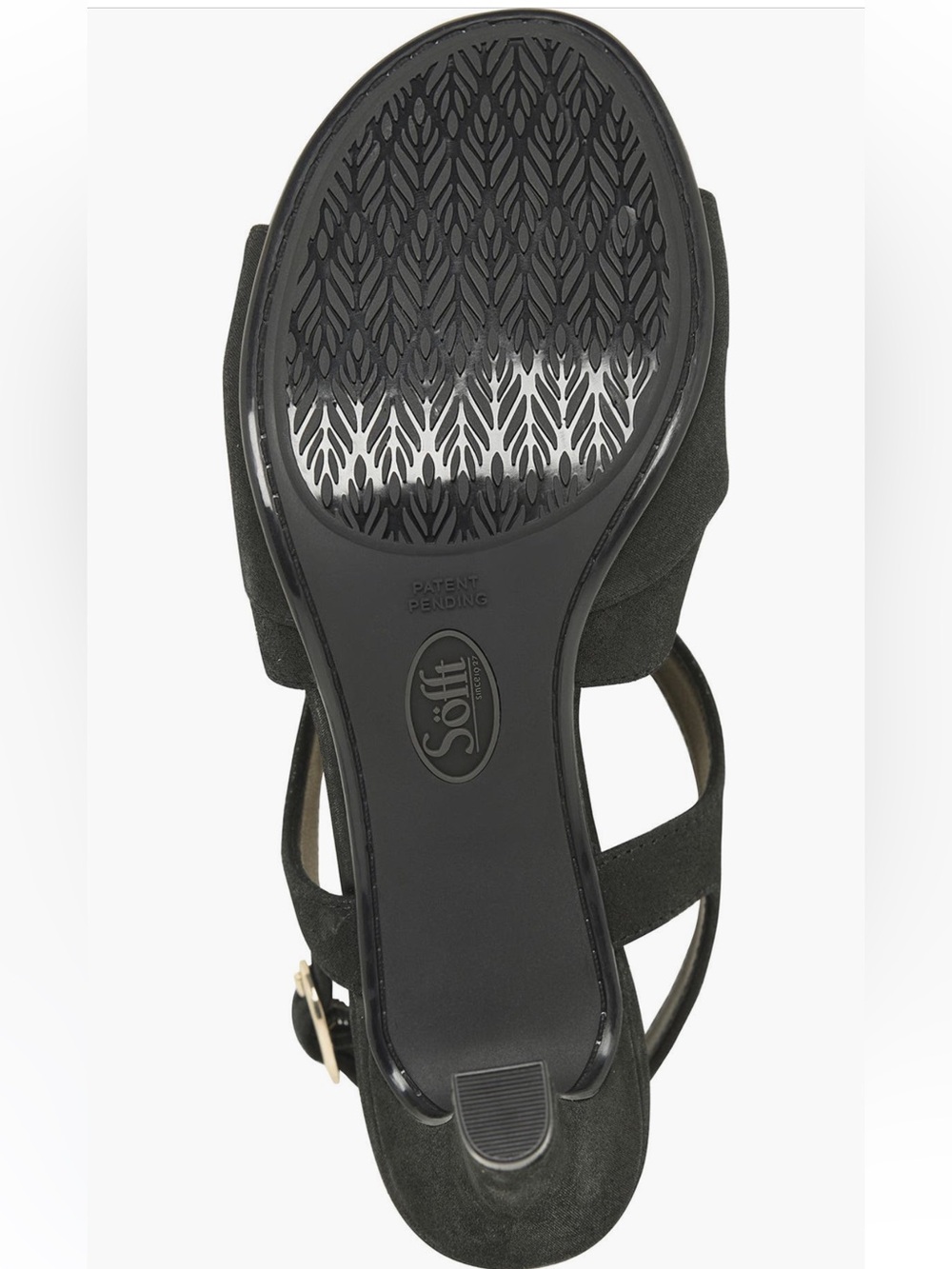 Sofft Black Strappy Slingback Heels - Picture 6 of 6